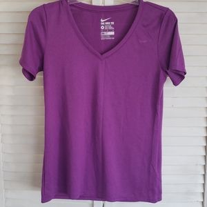 Nike Short Sleeve T-Shirt, Magenta